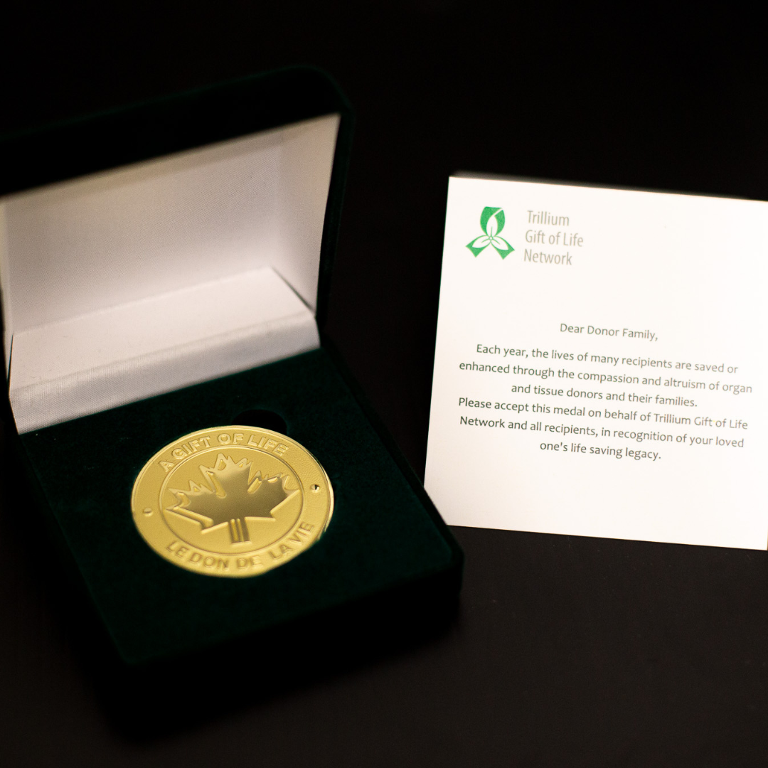 Honouring Life: Trillium’s Medallion Program for Organ Donors
