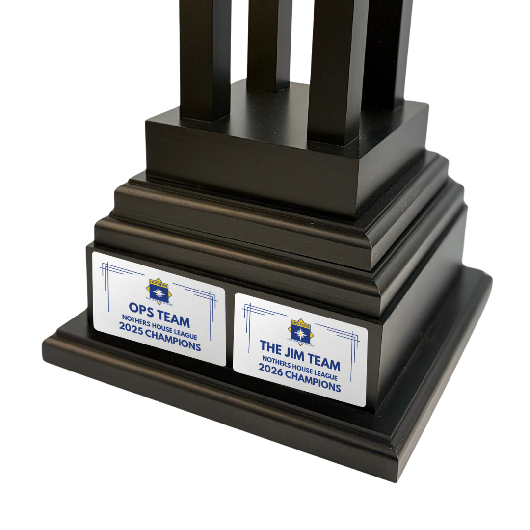 Annual Trophy / Perpetual Plaque Update Plate