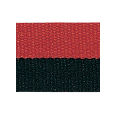 Red and Black Neck Ribbon Swatch