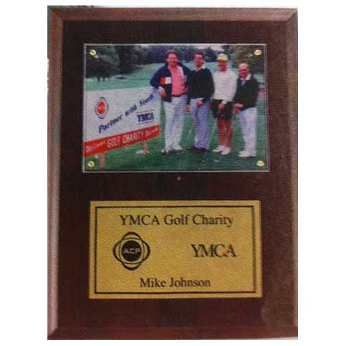 Laminate Award Plaque with Photo Mount - - Nothers