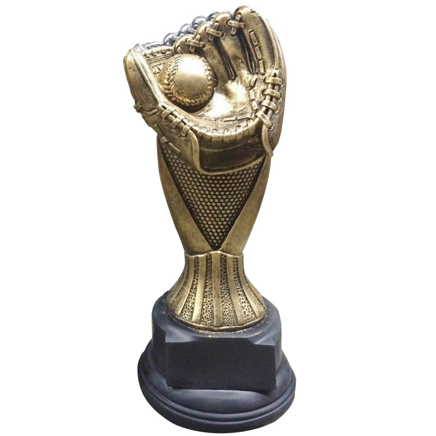 Resin Baseball Glove Trophy