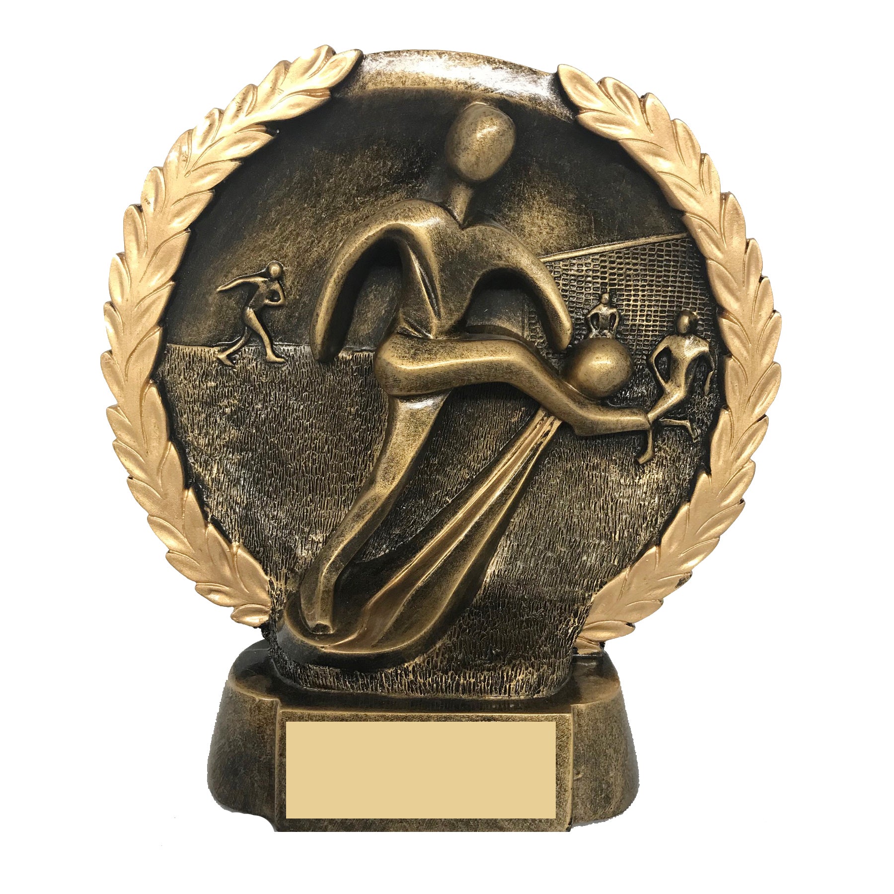 Resin Soccer Player Award - Gold - Nothers