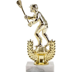 Figure Trophy with Tri-leaf Riser - - Nothers