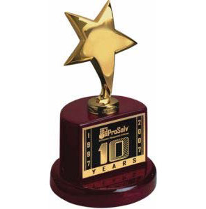 Trophy with Gold Star