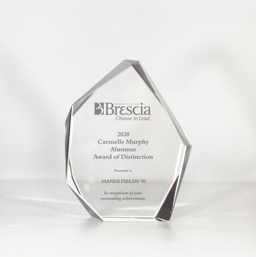 Crystal Multi-Faceted Award - - Nothers