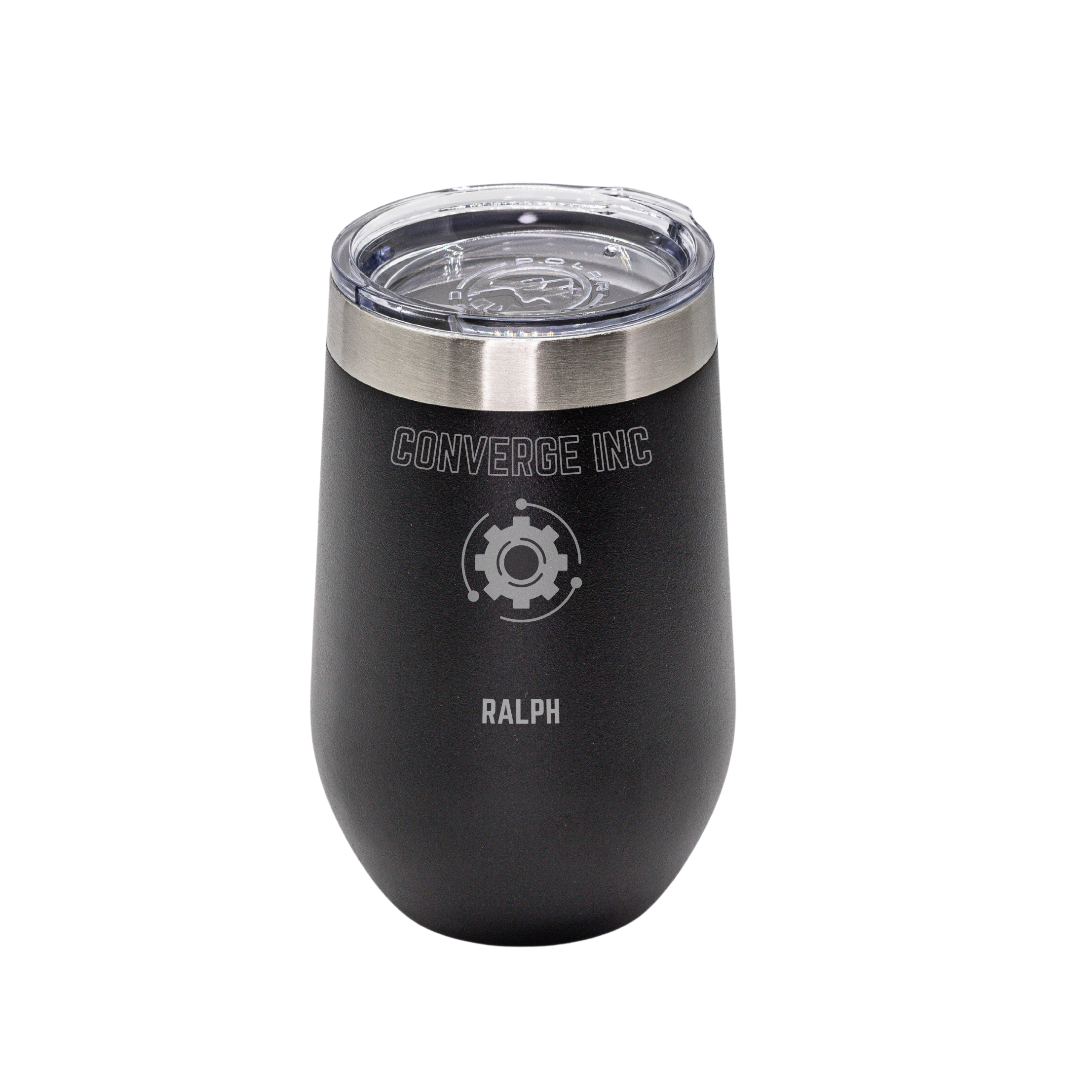 16oz Black Insulated Polar Mug