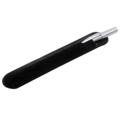 Black Suede Pen Pouch - - Nothers