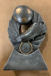 Resin Soccer Boot Trophy