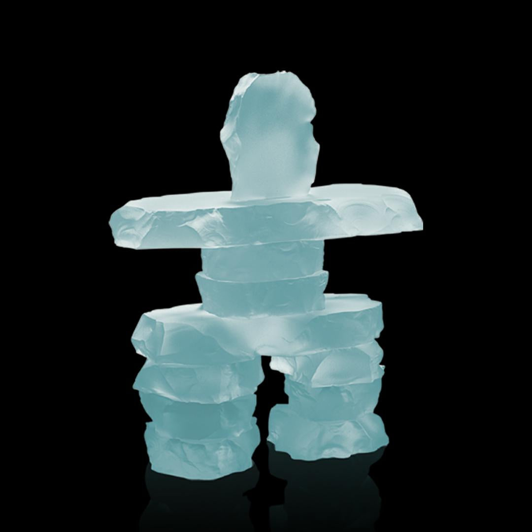 Jade Crystal Inukshuk Award - 4.5" - Nothers
