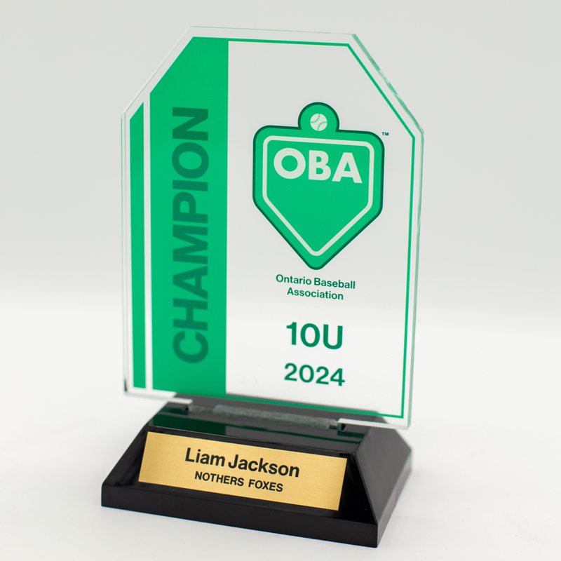 OBA Acrylic Trophy Award