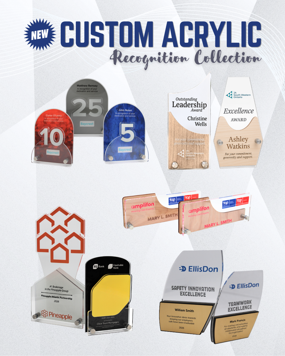 Custom Acrylic - New Collection