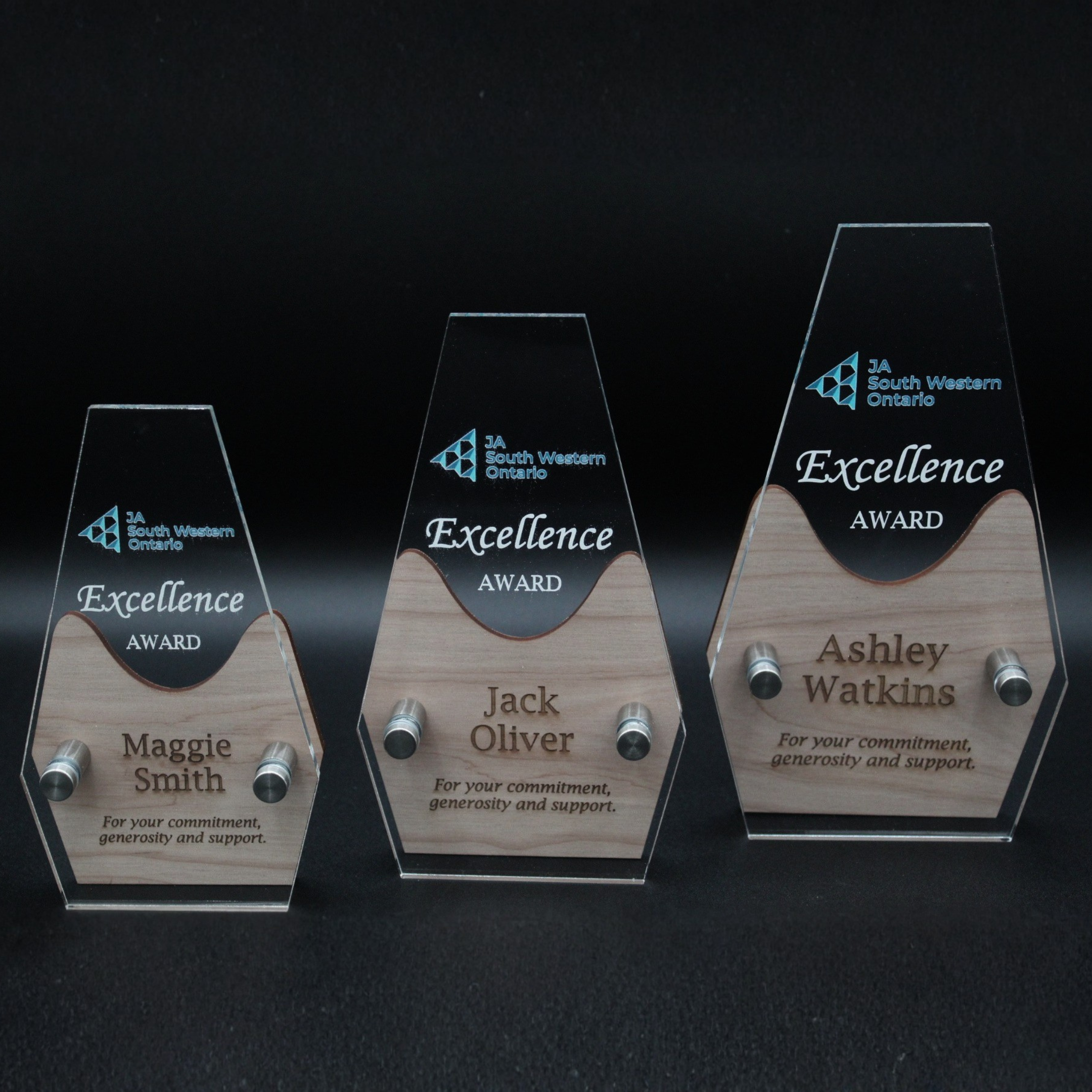 Apex Series - Acrylic Awards - Tapered - CACRAPX001 - Nothers The Award Store
