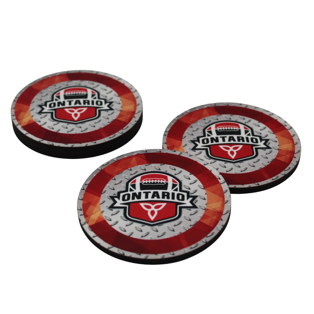 Round Sublimation Coasters (Set of 4)