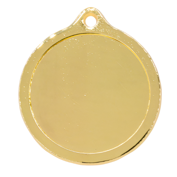 blank gold medal