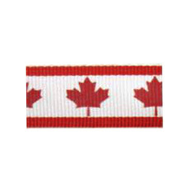 Neck Ribbons - .875" x 32" - Maple Leaf - Nothers