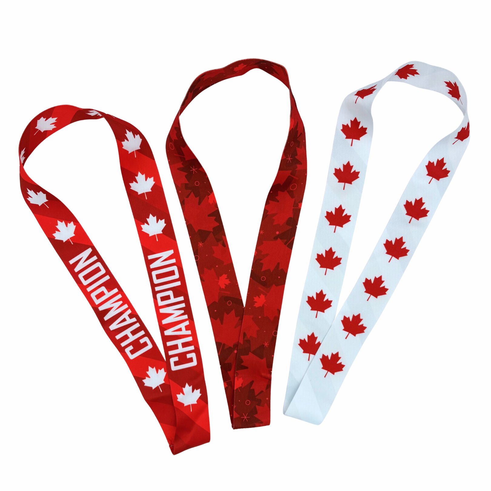 Canadian Leaf Neck Ribbon
