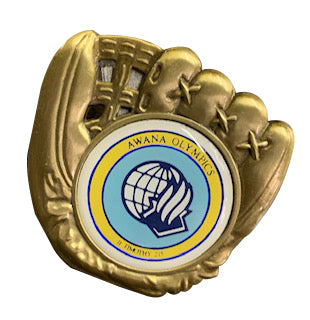Baseball Glove Pin with Insert