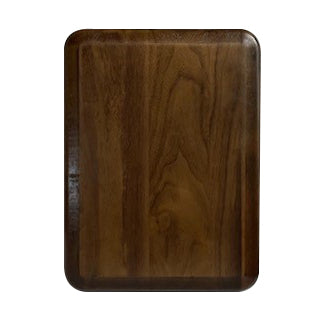 Walnut Award Plaque with Round Edges - - Nothers