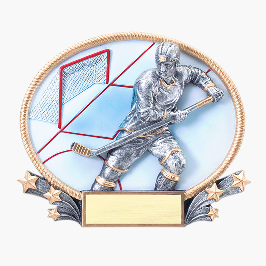 3D Resin Hockey Trophy