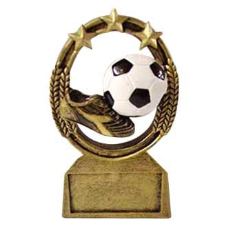 Resin Soccer Trophy
