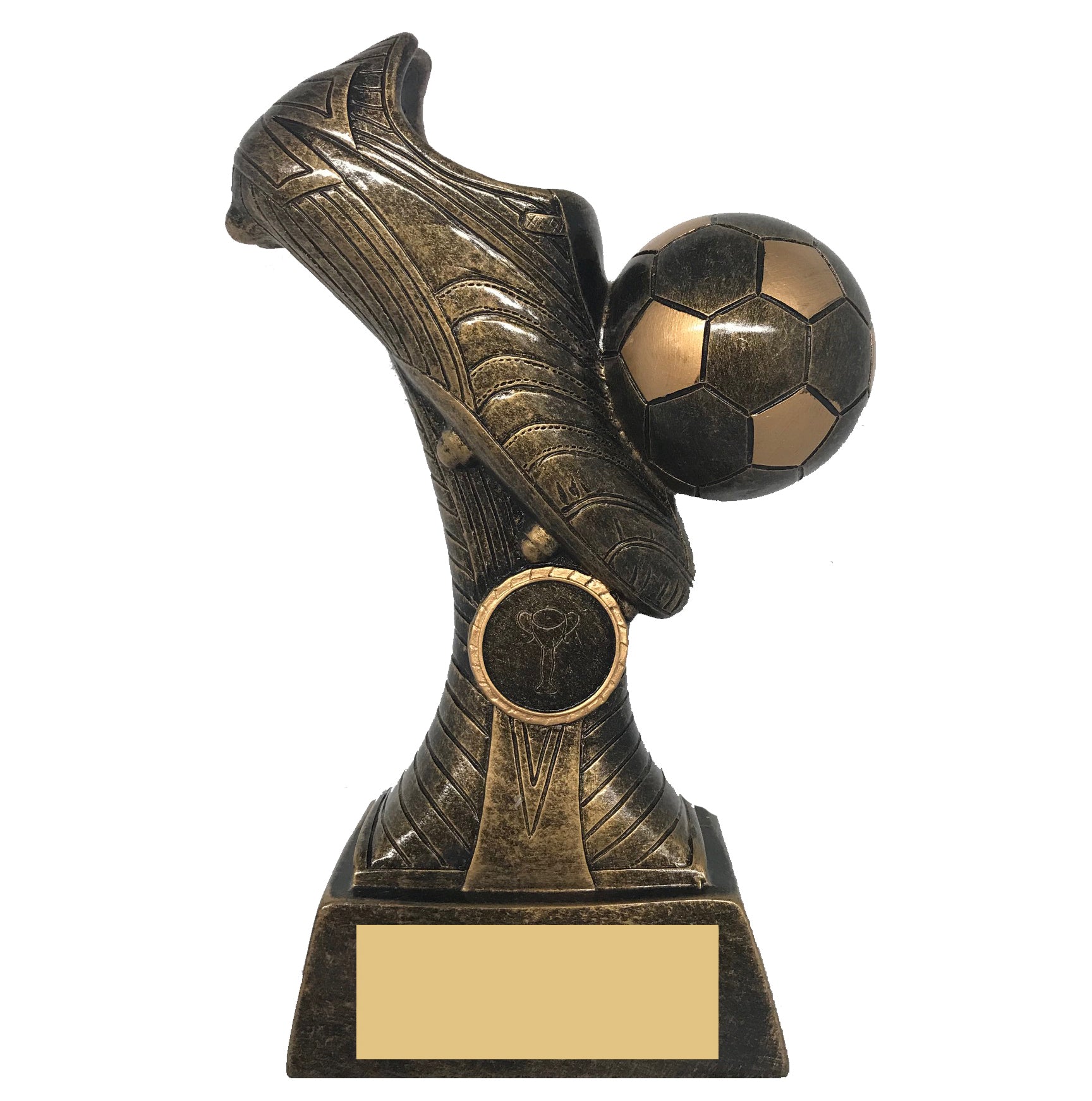 Resin Soccer Boot Trophy - - Nothers