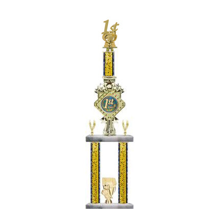 2 Post First Place Trophy with Insert