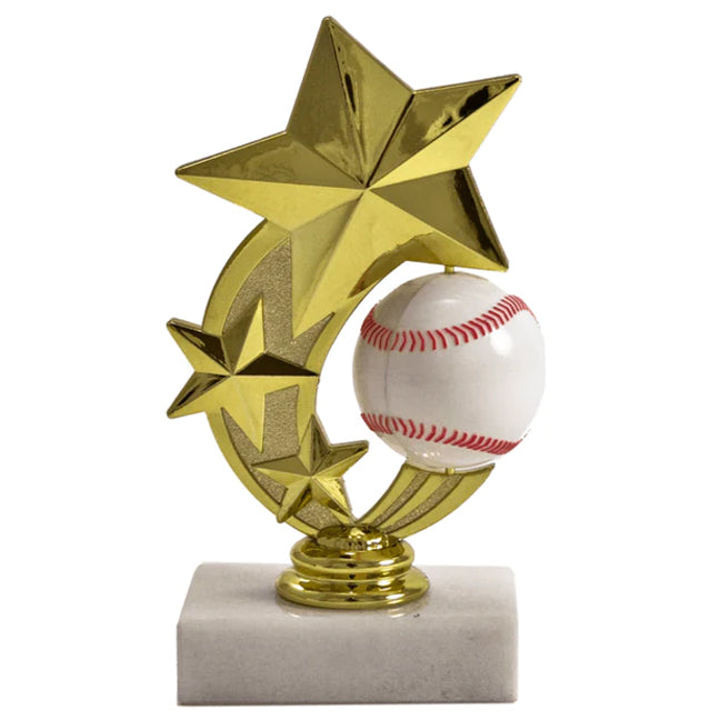 3 Star Spinner Trophy - Baseball - Nothers