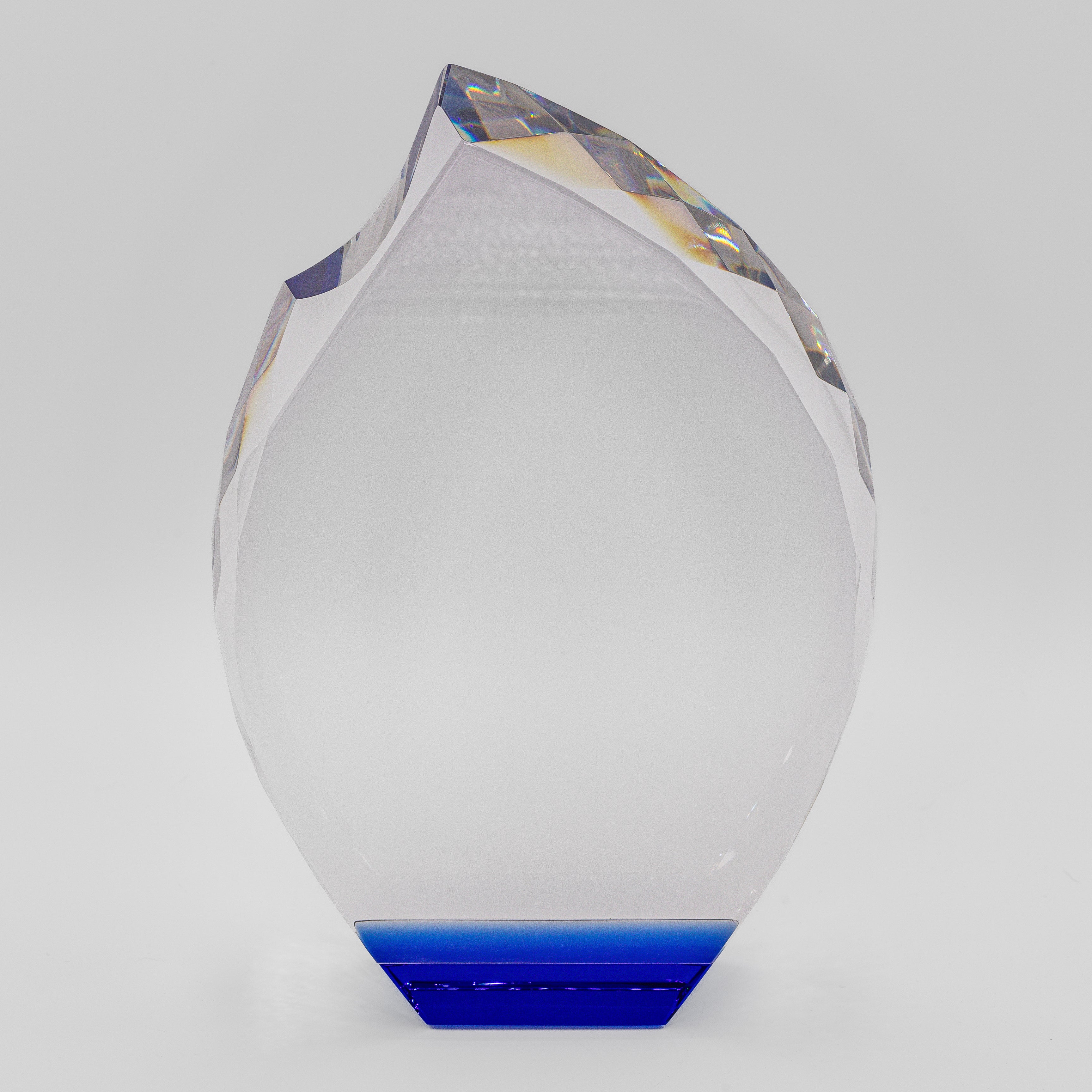 Blue Accent Crystal Flame