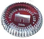 Crystal Bottlecap Paperweight Award - - Nothers