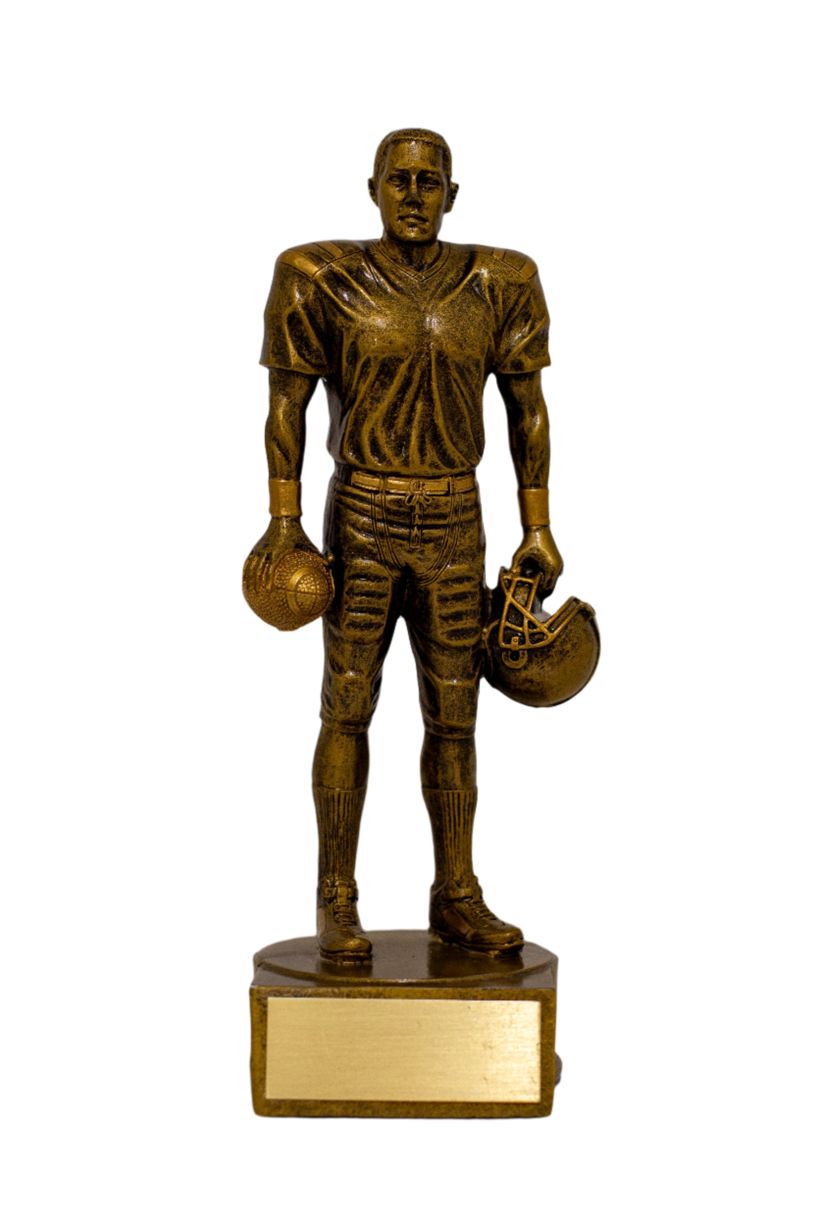 Football player resin