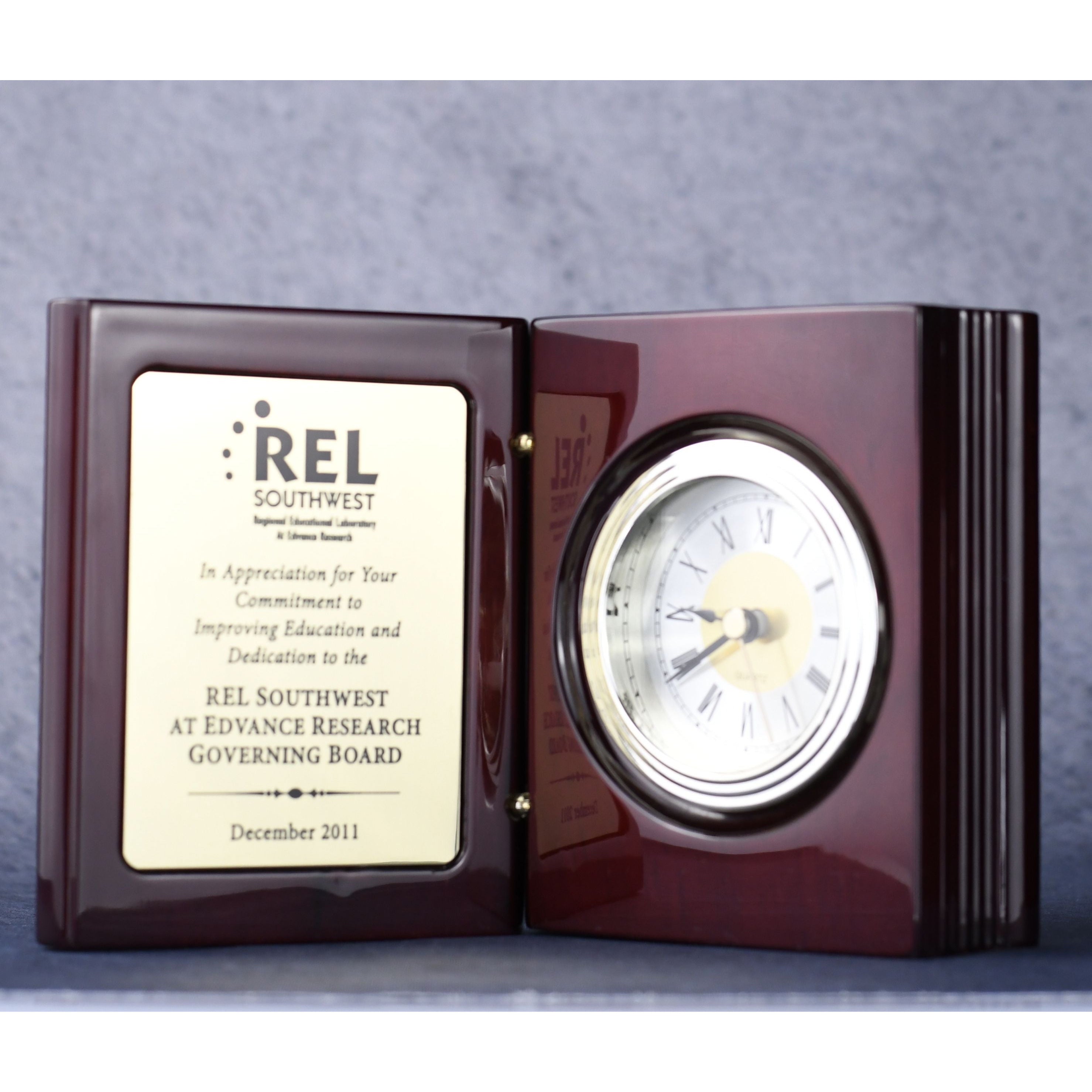 Rosewood Book Clock - Default Title - Nothers