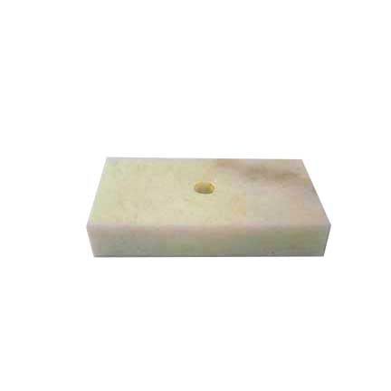 White Marble Trophy Award Base - 2" x 4" - Nothers