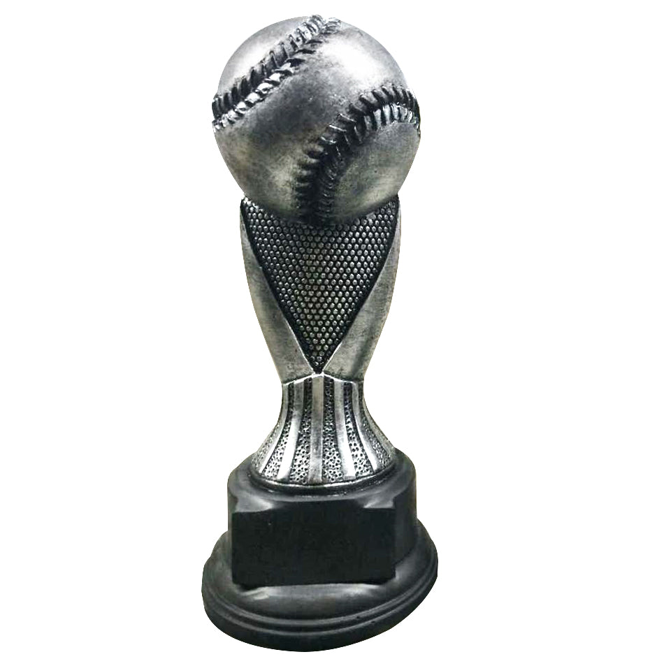 Resin Baseball Trophy - Silver - Nothers