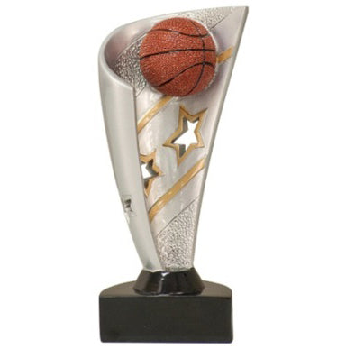 Resin Basketball Flag Trophy
