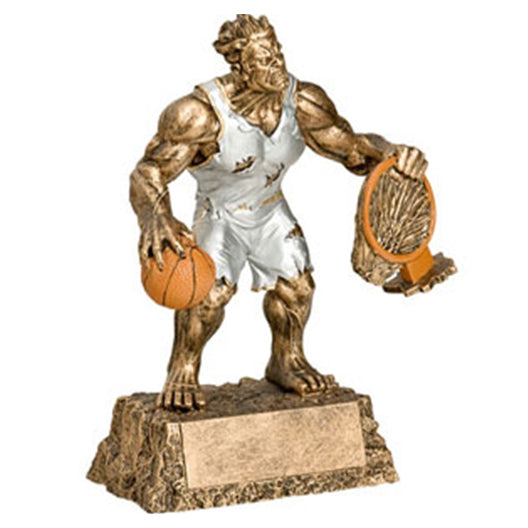 Resin Sport Trophy - Monster Basketball Player - Nothers
