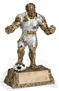 Resin Sport Trophy - Monster Soccer Player - Nothers