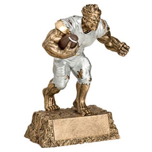 Resin Sport Trophy - Monster Football Player - Nothers