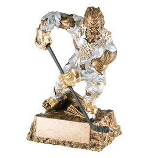 Resin Sport Trophy - Monster Hockey Player - Nothers