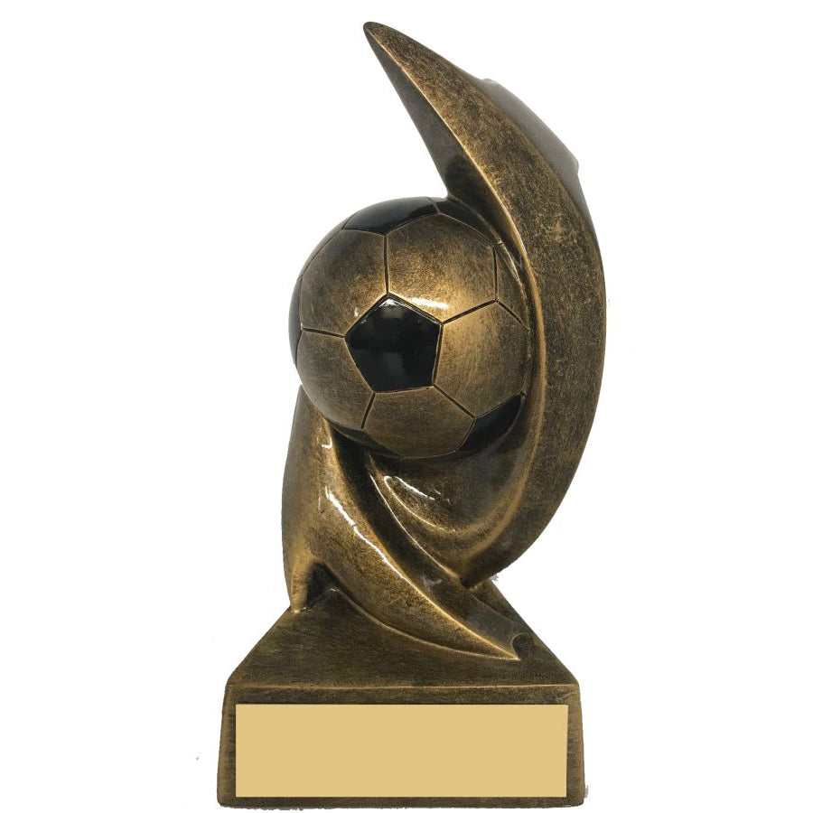 Resin Soccer Ball Trophy - Gold - Nothers