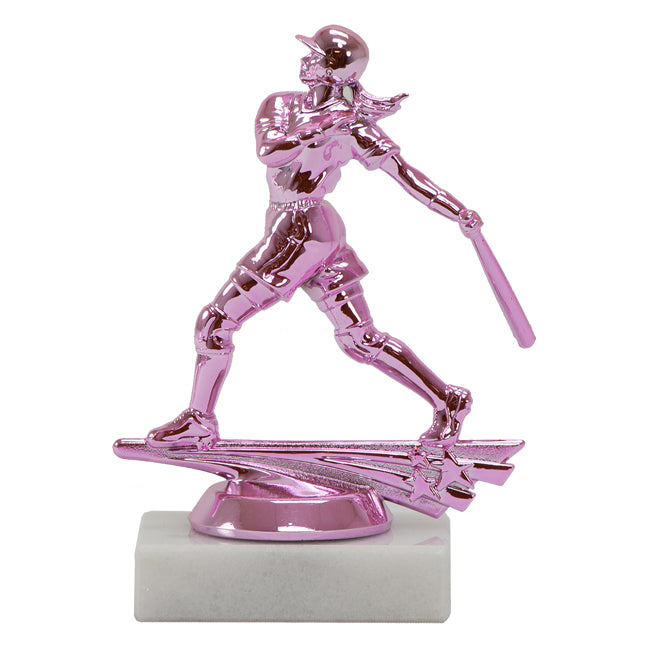 Pretty in Pink Trophy Series - 6" Softball - Nothers
