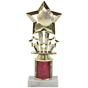 Star Trophy Series with Round Column - 12" - Nothers