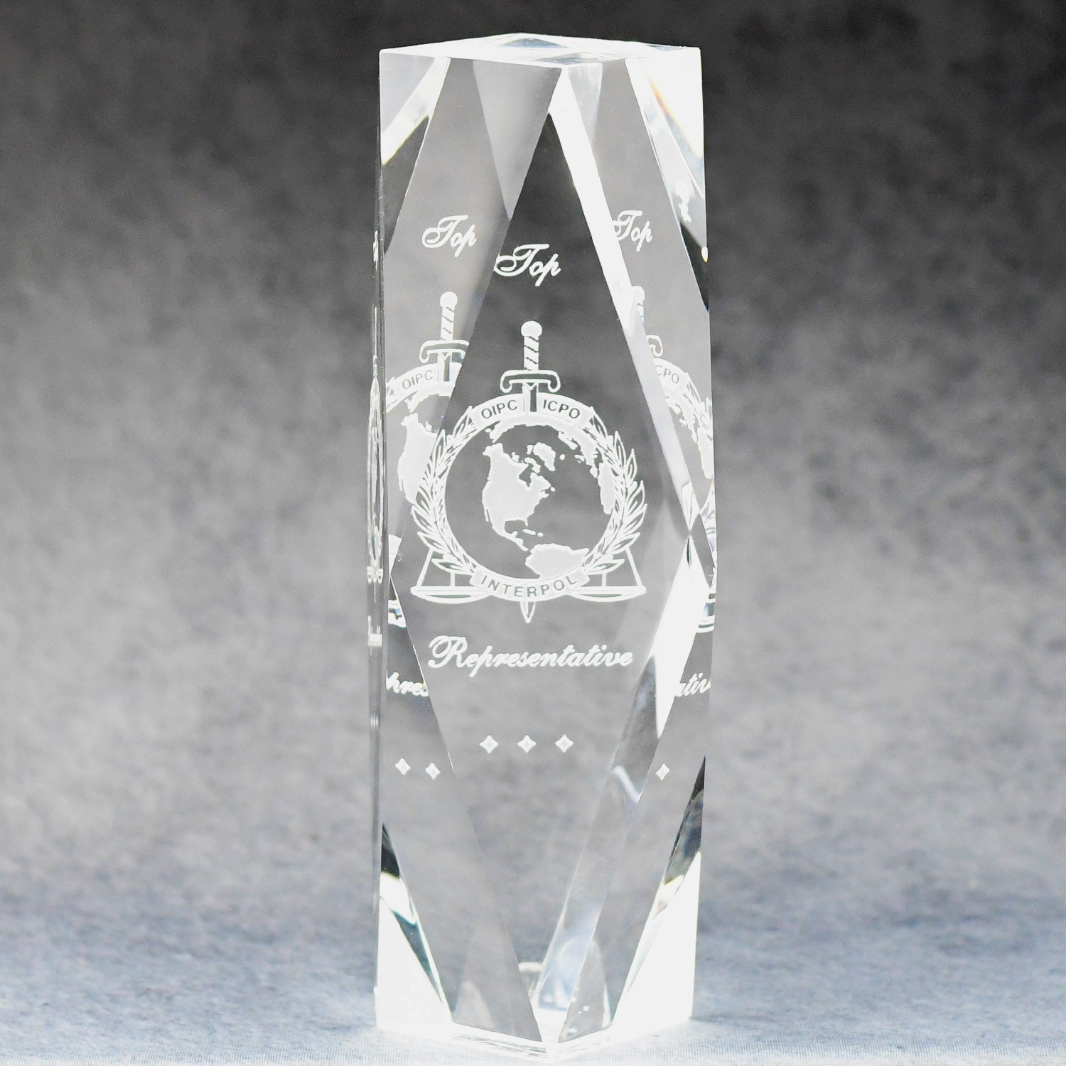 Multi-Faceted Crystal Tower Award - Default Title - Nothers
