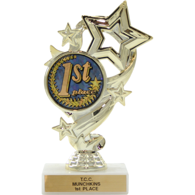 Star Trophy with Activity Insert - - Nothers